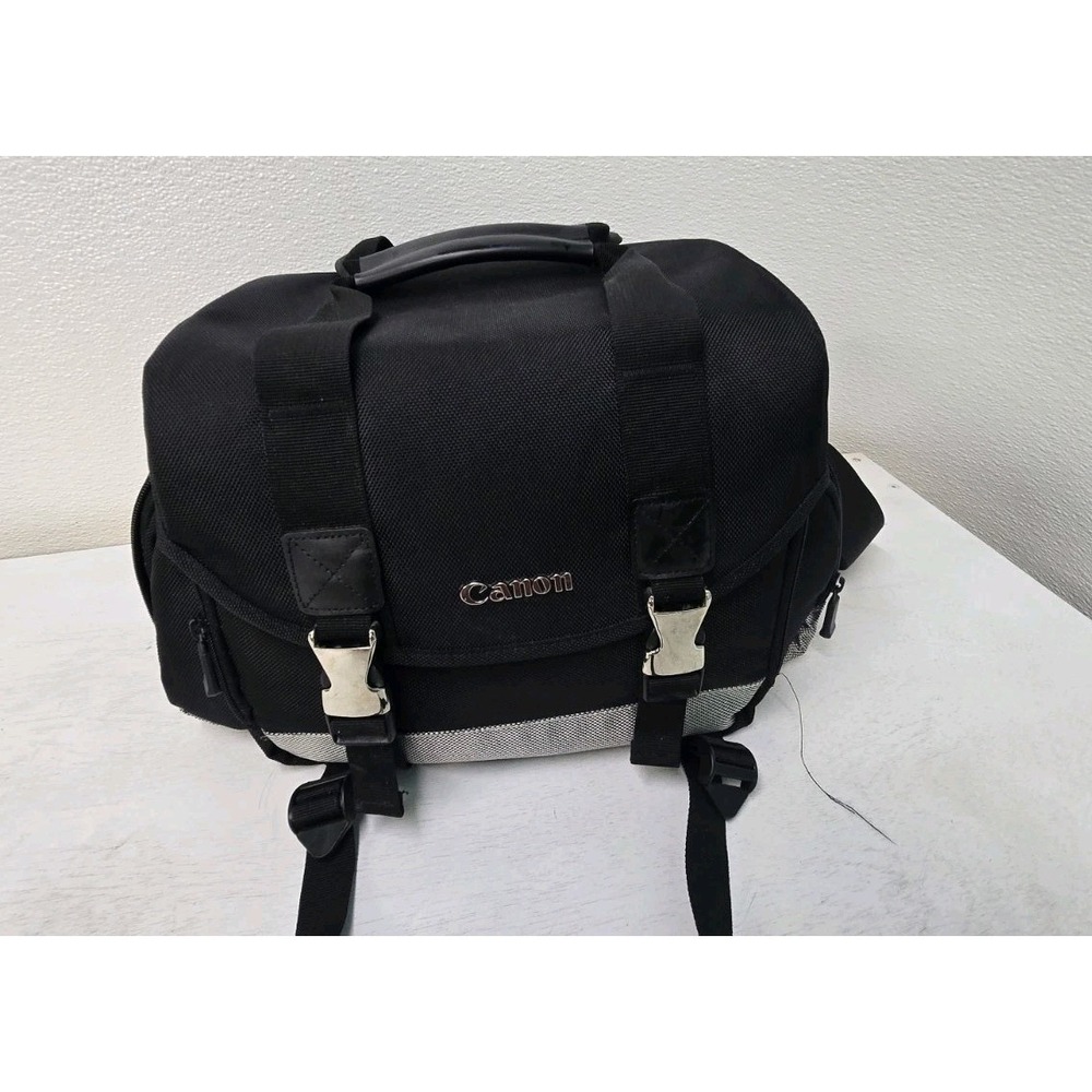 Canon 200DG Deluxe Shoulder Bag Digital Camera DSLR Large Carrying Case Black